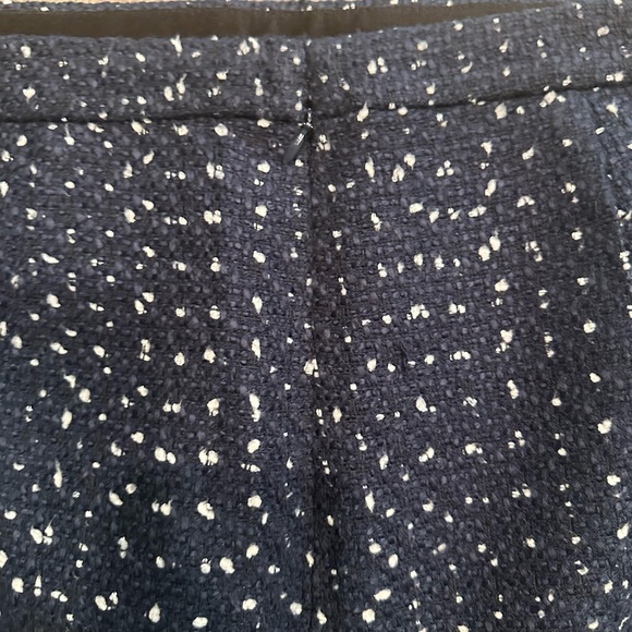J Crew No. 2 Pencil Skirt in Navy Spotted Tweed Women’s 8 - Picture 8 of 13